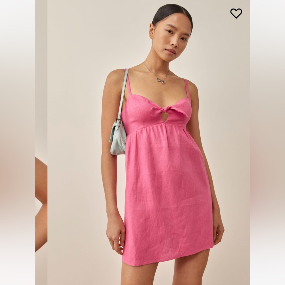 Reformation Ryland Linen Dress